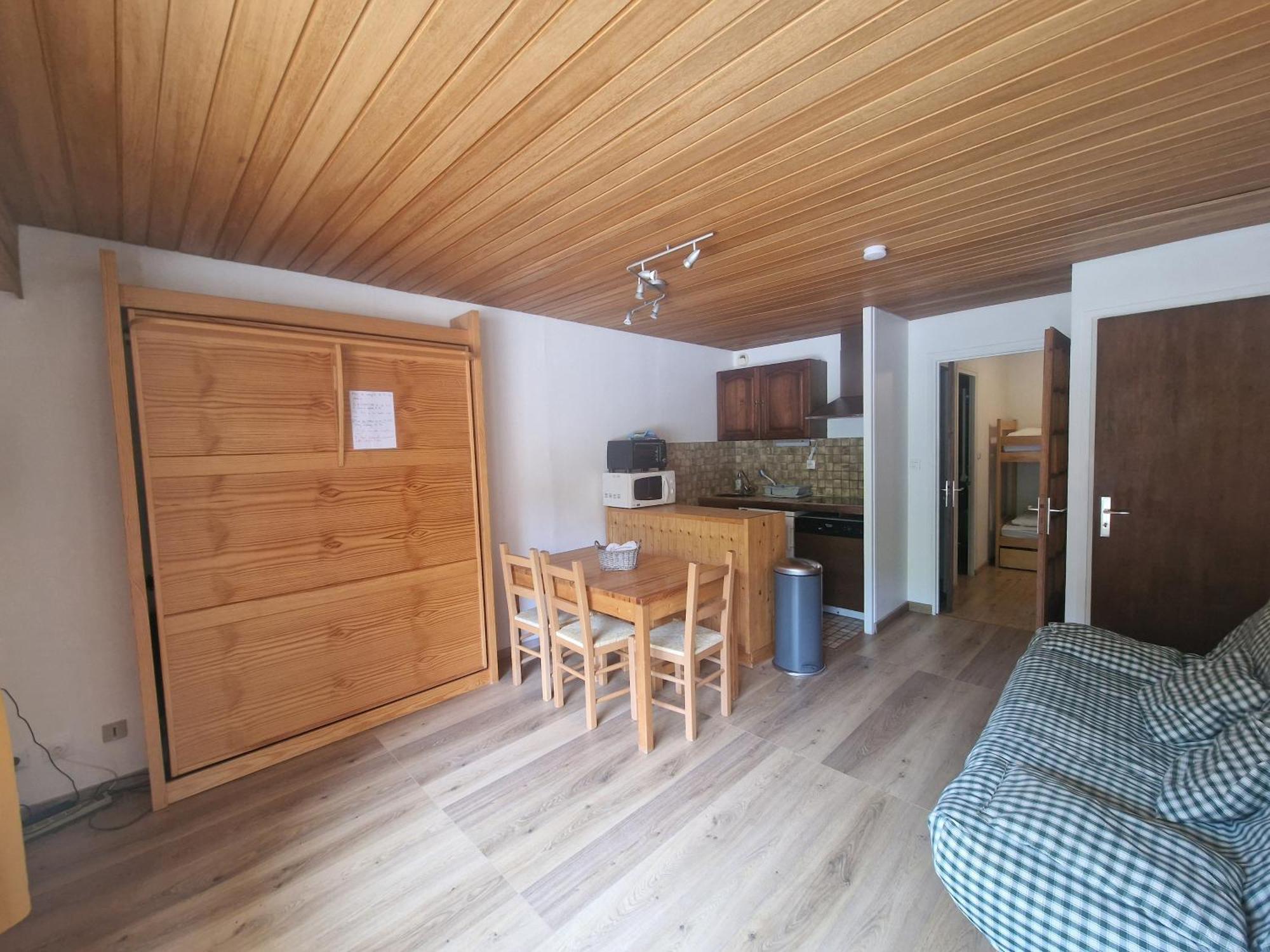 Les Brimbelles 7 Joli Studio Au Pied Du Telemix De Belle Etoile Ле дез Альп Экстерьер фото